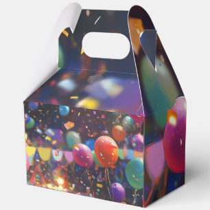 Ballotins Boîte cadeau de ballons d'anniversaire Description