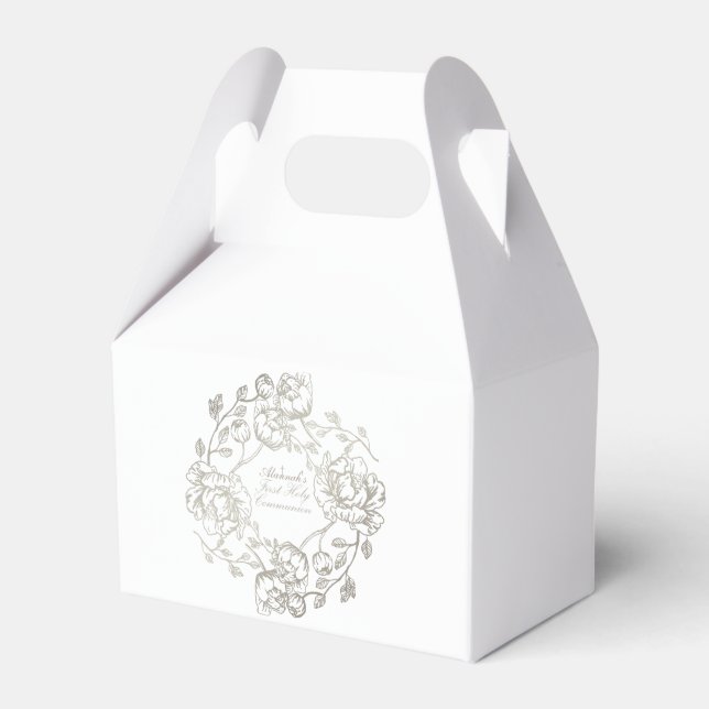 Ballotins Boîte cadeau de communion ballotin (Verso)