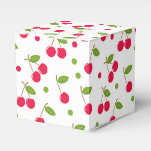 Ballotins Boîte-cadeau de faveur de cerise