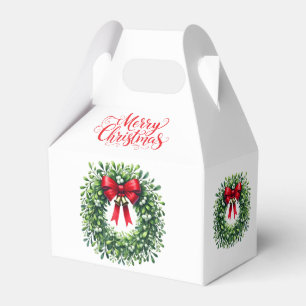 Ballotins Boîte-cadeau de guirlande de Noël