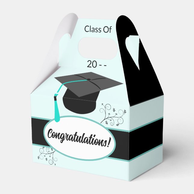 Ballotins Boîte cadeau de la fête de graduation (Verso)