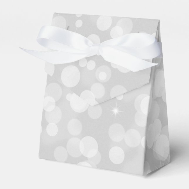 Ballotins Boîte cadeau de Noël Silver Bells (Verso)