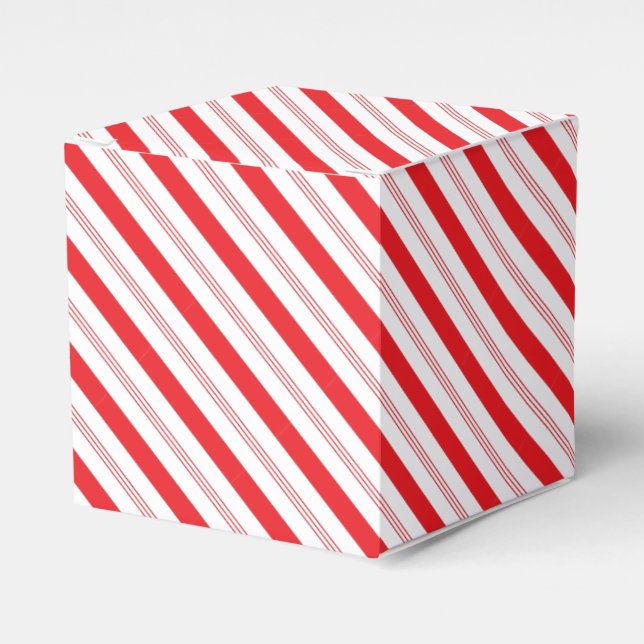 Ballotins Boîte cadeau de Noël Sucre de canne rayé (Verso)