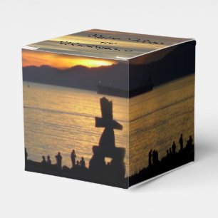 Ballotins Boîte cadeau de Vancouver Boîte personnalisée de V