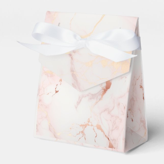 Ballotins Boîte-cadeau en quartz rose avec couvercle (Verso)
