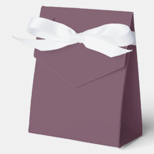 Ballotins Boîte Cadeau Favor Prune Élégante