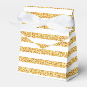 Ballotins Boîte cadeau Gold Stripe