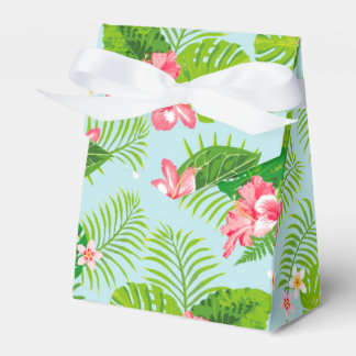 Ballotins Boîte cadeau Hibiscus Palm rose