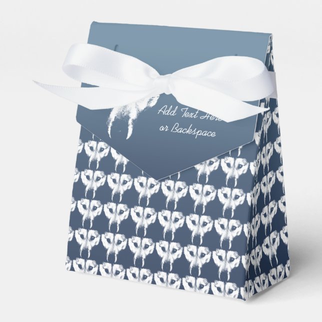 Ballotins Boîte cadeau Husky Personnalisez les boîtes cadeau (Verso)