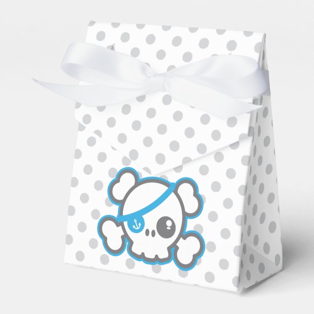 Ballotins Boîte cadeau Kawaii Pirate Skull (Verso)