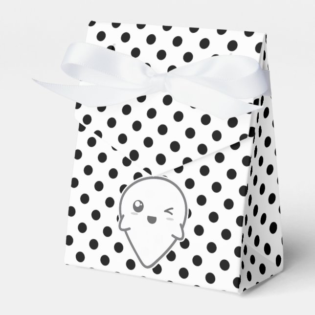 Ballotins Boîte cadeau Kawaii Winking Ghost (Verso)