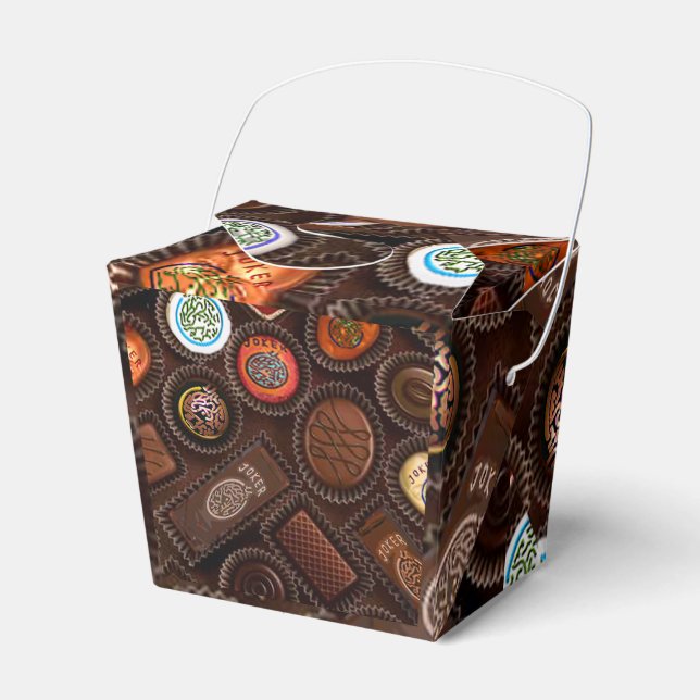Ballotins Boîte Cadeau Mahj Chocolates (Verso)