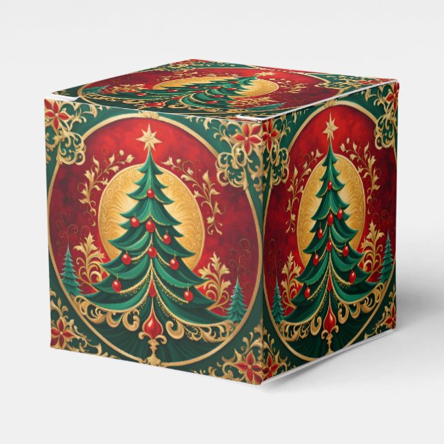 Ballotins Boîte cadeau Noël Arbre (Verso)