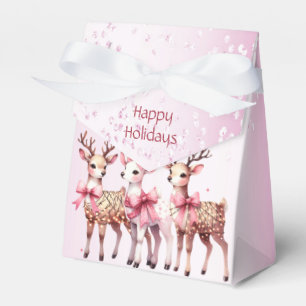 Ballotins Boîte cadeau Noël Deer Holiday