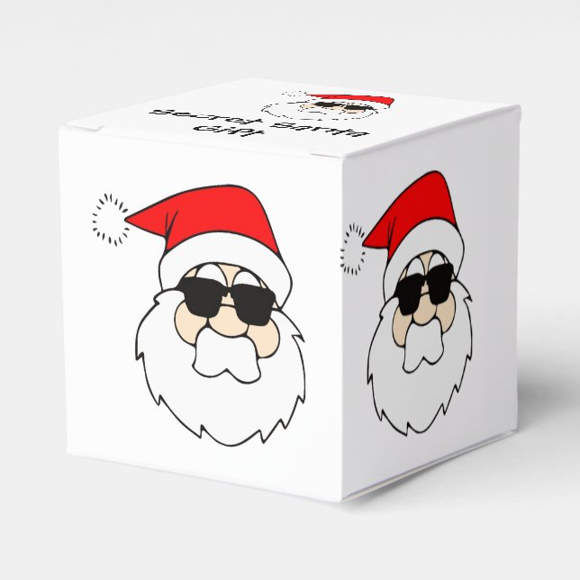 Ballotins Boîte cadeau Père Noël Secret (Verso)