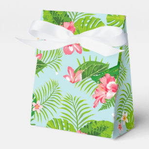 Ballotins Boîte-cadeau Pink Hibiscus Palm