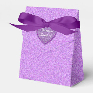 Ballotins Boîte-cadeau pourpre de faveur du bonbon 16 à