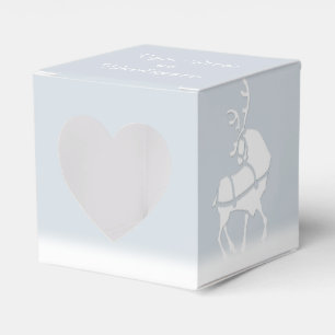 Ballotins Boîte cadeau Reindeer Personnalisez les boîtes cad