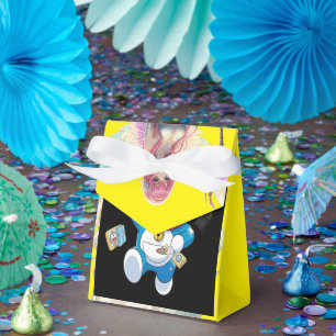Ballotins Boîte Cadeau Robot Bleu Ludique pour Enfants