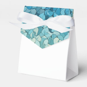 Ballotins boîte cadeau ruban triangle