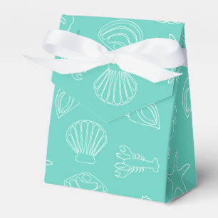 Ballotins Boîte cadeau Tropical Beach Shell Favoriser