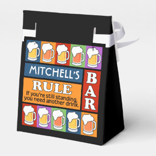 Ballotins BOÎTE DE BIÈRE Pop Art CUSTOM boîte cadeau