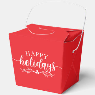 Ballotins Boîte de cadeau de faveur de vacances