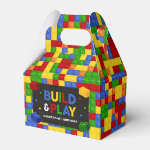 Ballotins Boîte de cadeau de fête d'anniversaire Blocs de Co