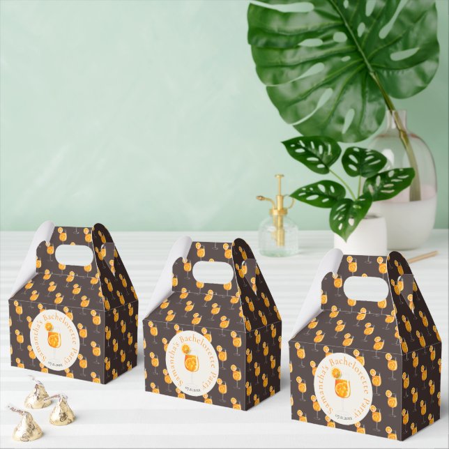 Ballotins Boîte de cadeau de fête de Bachelorette Aperol (Multiple)