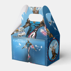 Ballotins Boîte de cadeau de fête thème Capricorne