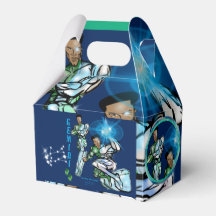 Boîte de cadeau de fête thème Gémeaux