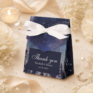 Ballotins Boîte de cadeau de mariage Céleste Nuit étoilée