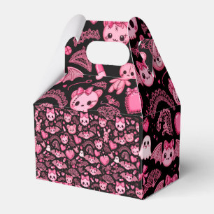 Ballotins Boîte de cadeau gothique rose Kawaii - Cadeau de f