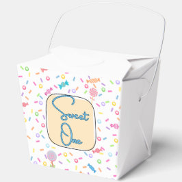 Ballotins Boîte de cadeau pour la première fête d'anniversai