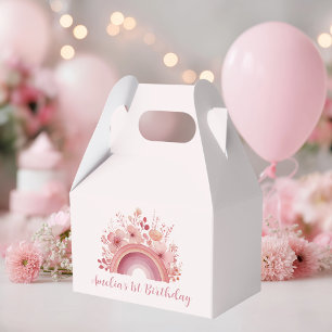 Ballotins Boîte de cadeau Rainbow Onederful pour 1er anniver