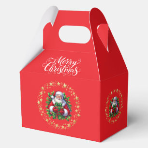 Ballotins Boîte de cadeau Santa Favor
