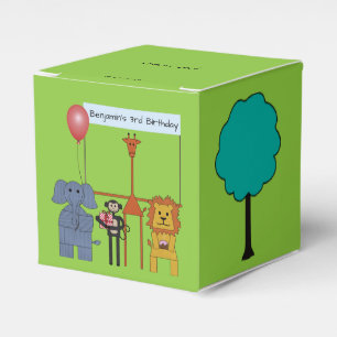 Ballotins Boîte de cadeaux de fête d'anniversaire Animaux de
