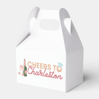 Ballotins Boîte de cadeaux de fête de "Cheers to Charleston"