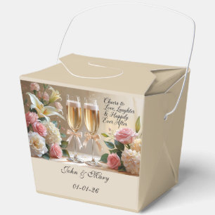 Ballotins Boîte de cadeaux de mariage personnalisée
