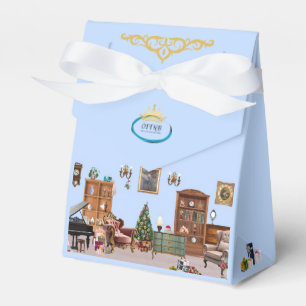 Ballotins Boîte de faveur bleue Ode au ballet Casse-Noisette