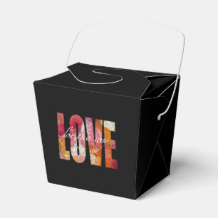 Ballotins Boîte de faveur d'amour