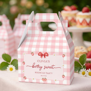 Ballotins Boîte de faveur d'anniversaire de fille douce Bow