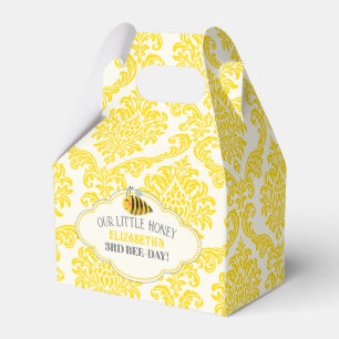 Ballotins Boîte de faveur d'anniversaire de notre petite abe