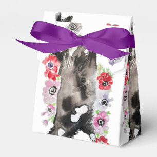 Ballotins Boîte de faveur d'anniversaire pour chats noirs et