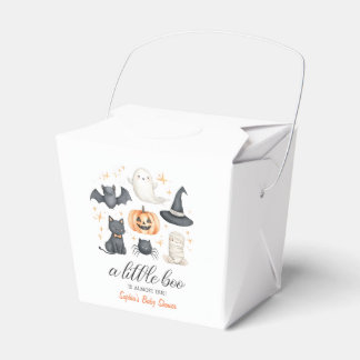 Ballotins Boîte de faveur de Baby Shower Halloween Un petit