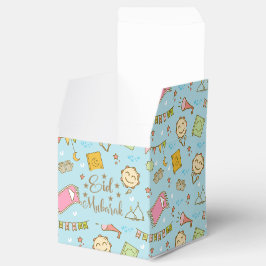 Ballotins Boîte de faveur de bonne fête Eid colorée et amusa