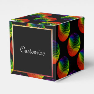 Ballotins Boîte de faveur de cube d'orbes de torsion d'arc-e