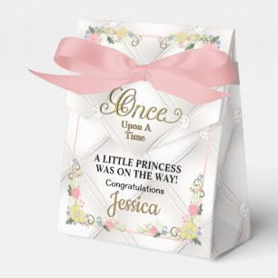 Ballotins Boîte de faveur de douche de petite princesse 7,62