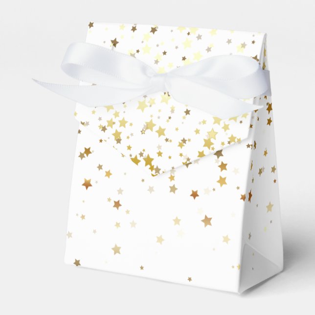 Ballotins Boîte de faveur de fête - Boîte de faveur d'étoile (Verso)