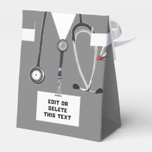 Ballotins Boîte de faveur de fête de docteur